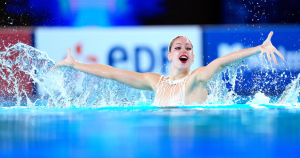 Iris Tió, un oro histórico en los campeonatos de Europa de natación sincronizada